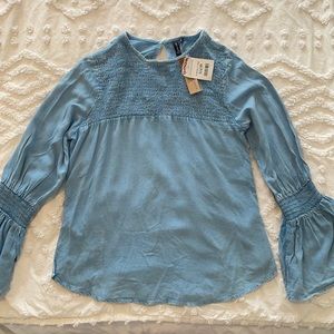 Chambray top